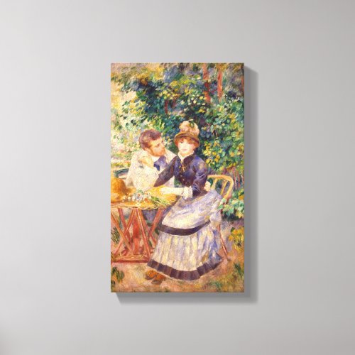 Vintage Pierre Auguste Renoir In the Garden Canvas Print