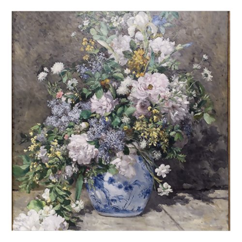 Vintage Pierre Auguste Renoir Spring Bouquet    Acrylic Print