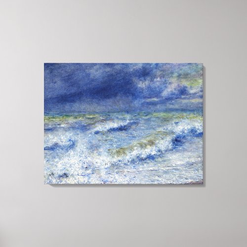 Vintage Pierre Auguste Renoir The Wave  Canvas Print