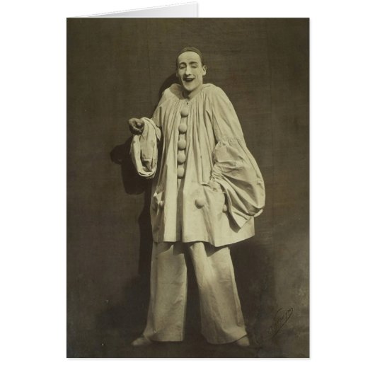 Vintage Pierrot Clown Cards (Front)