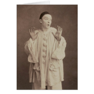 Vintage Pierrot Clown Cards