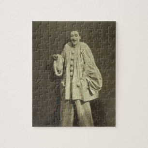 Vintage Pierrot Clown Jigsaw Puzzle