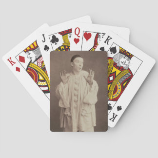 Vintage Pierrot Clown Poker Cards