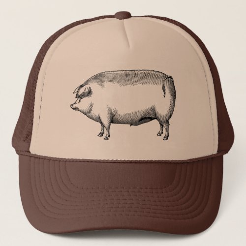 Vintage Pig Hat