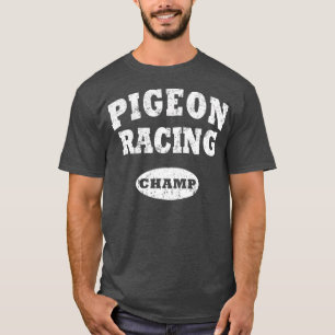 Vintage Pigeon Racing  Champ Champion Distressed T-Shirt