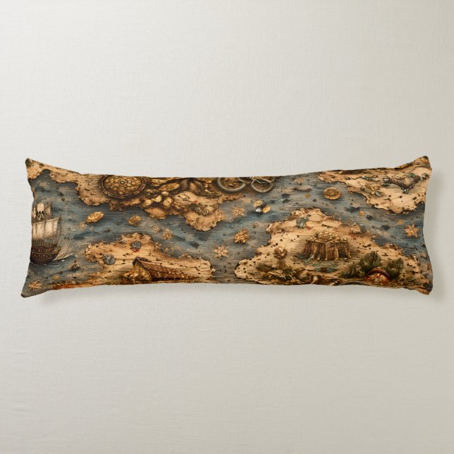 Vintage pillowcase body pillow (Front)