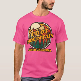 Vintage Pilot Mountain North Carolina Mountain Hik T-Shirt