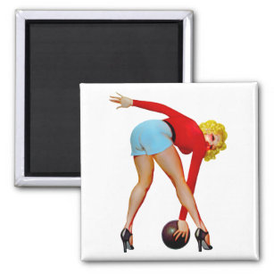 Pin Up Girl Magnets