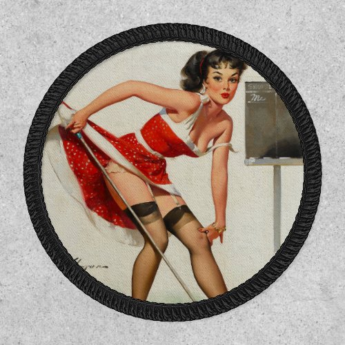  Vintage Pin up girl  Patch