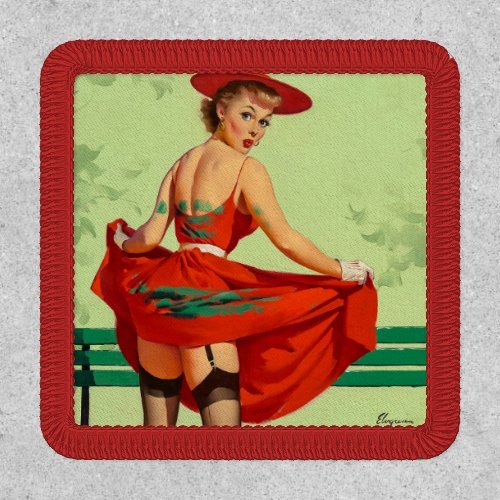  Vintage Pin up girl  Patch