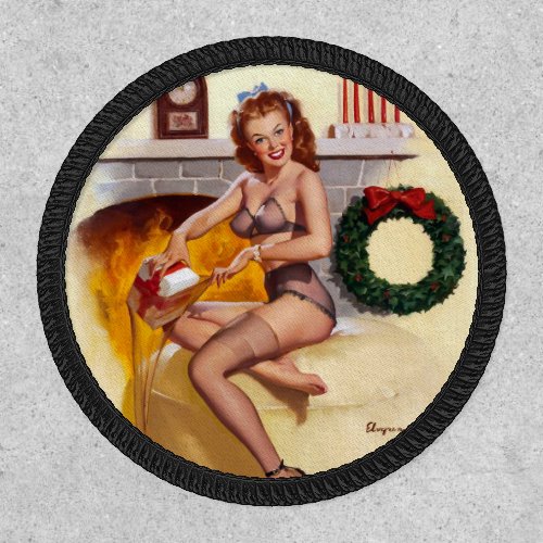  Vintage Pin up girl  Patch