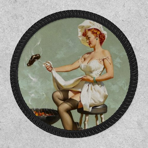  Vintage Pin up girl  Patch