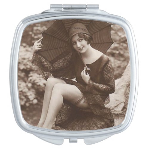 Vintage Pin_up Girl Vanity Mirror