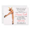 Vintage Pin Up Lingerie Shower Bridal Shower Card