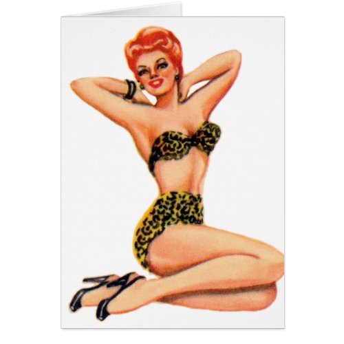 Vintage Pin_Up Swimsuit Girl Mavis