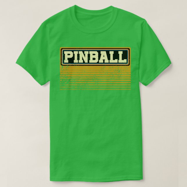 Vintage Pinball 1 T-Shirt (Design Front)