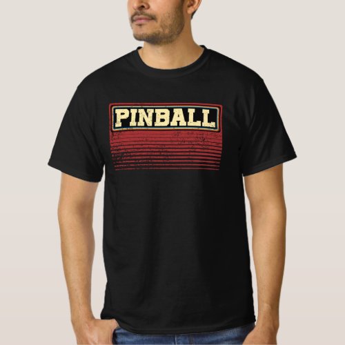 Vintage Pinball 80s T_Shirt
