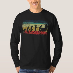 Vintage Pinball Evolution Pinball Player Retro T-Shirt