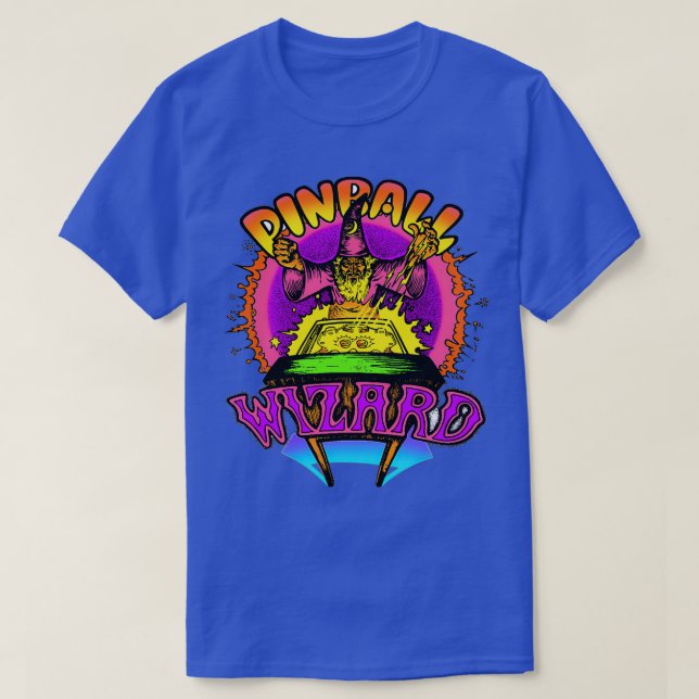 Vintage Pinball Wizard T-Shirt (Design Front)