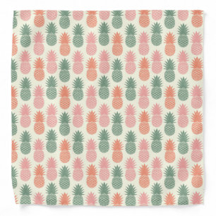 Vintage Pineapple Pattern 2 Bandana
