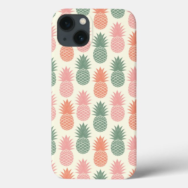 Vintage Pineapple Pattern 2 Case-Mate iPhone Case (Back)