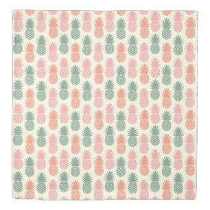 Vintage Pineapple Pattern 2 Duvet Cover