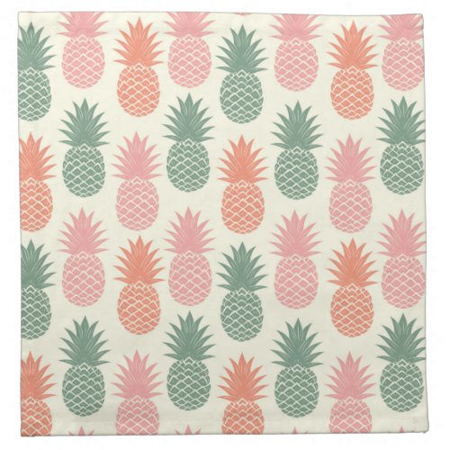 Vintage Pineapple Pattern 2 Napkin