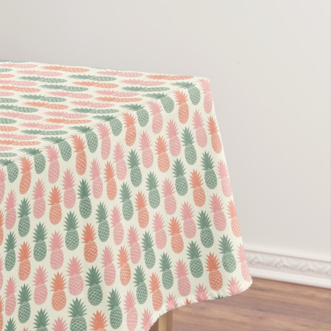 Vintage Pineapple Pattern 2 Tablecloth (In Situ)