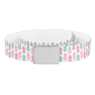 Vintage Pineapple Pattern Belt