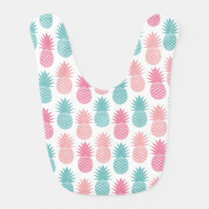 Vintage Pineapple Pattern Bib