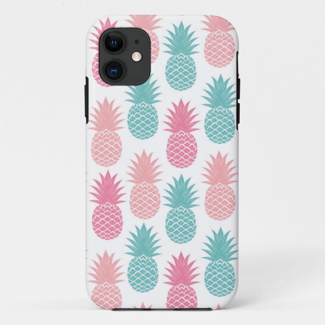 Vintage Pineapple Pattern Case-Mate iPhone Case (Back)