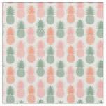 Vintage Pineapple Pattern Fabric