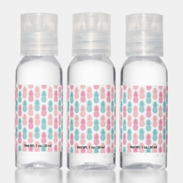 Vintage Pineapple Pattern Hand Sanitizer (Set)