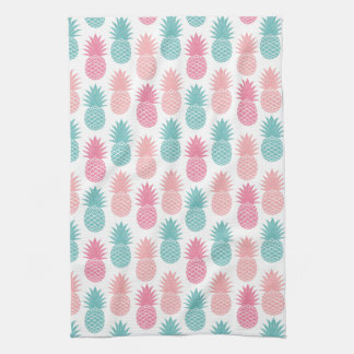 Vintage Pineapple Pattern Kitchen Towel