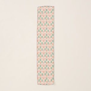 Vintage Pineapple Pattern Scarf