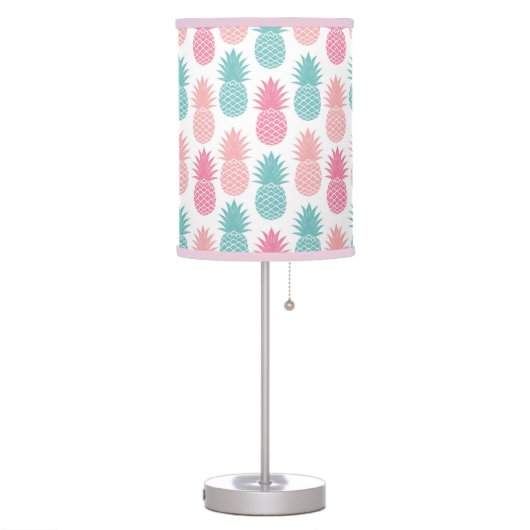 Vintage Pineapple Pattern Table Lamp (Left)