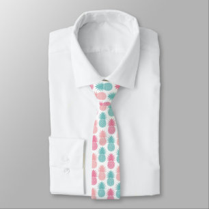 Vintage Pineapple Pattern Tie