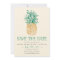 Vintage Pineapple Save the Date