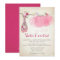 Vintage Pink Ballerina Girl Baby Shower