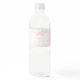 Vintage Pink Bow Floral Water Label