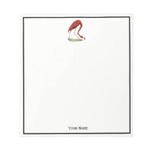 Vintage Pink Flamingo #1 Notepad