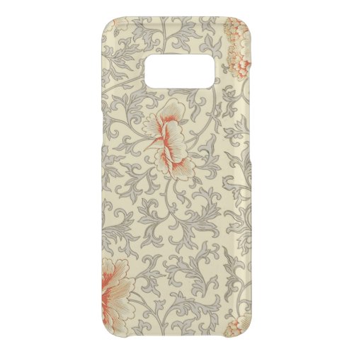 Vintage Pink Gray Artwork Botanical Floral Uncommon Samsung Galaxy S8 Case