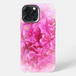 Vintage Pink Hydrangea Blossom iPhone 13 Pro Max Case
