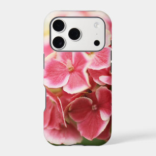 Vintage Pink Hydrangea Floral iPhone 17 Pro Case