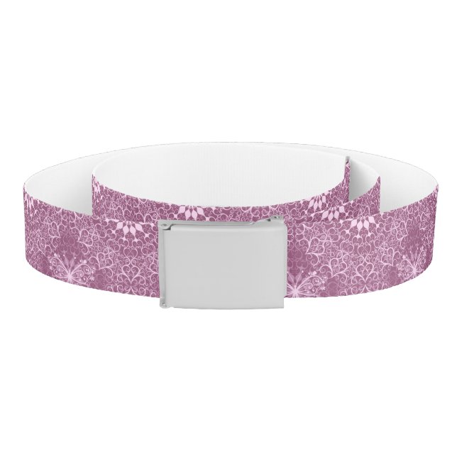 Vintage Pink Pattern Belt (Coil)