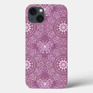 Vintage Pink Pattern iPhone 13 Case