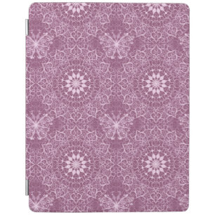 Vintage Pink Pattern iPad Smart Cover