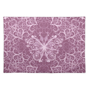 Vintage Pink Pattern Placemat