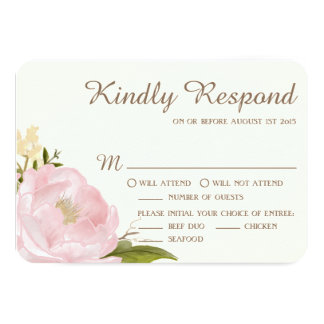 Gorgeous Peony Wedding Invitations As Low 1 08 Per Card On Zazzle Com Choose Quany And See Your