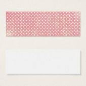 Vintage Pink Polka Dots (Front & Back)